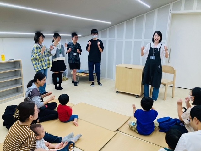 ブックリーダーズおはなし会、手遊び