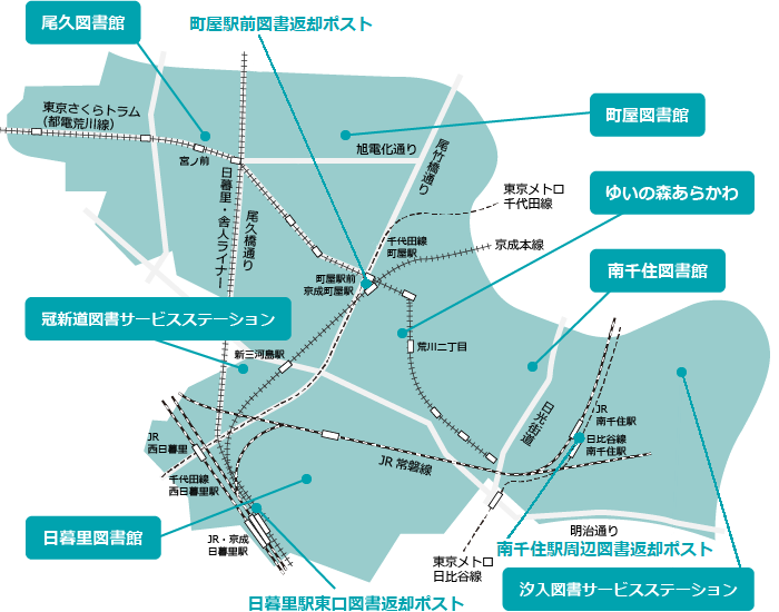 図書館マップ