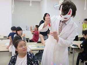 科学実験のワークショップ2